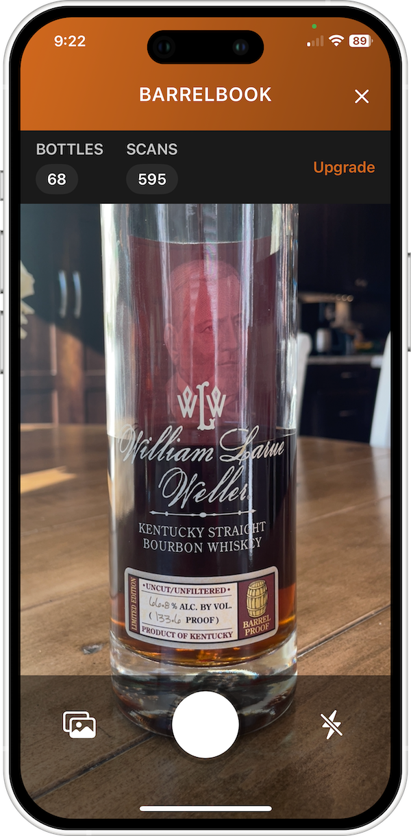 Multi‑photo AI scanning screenshot 1